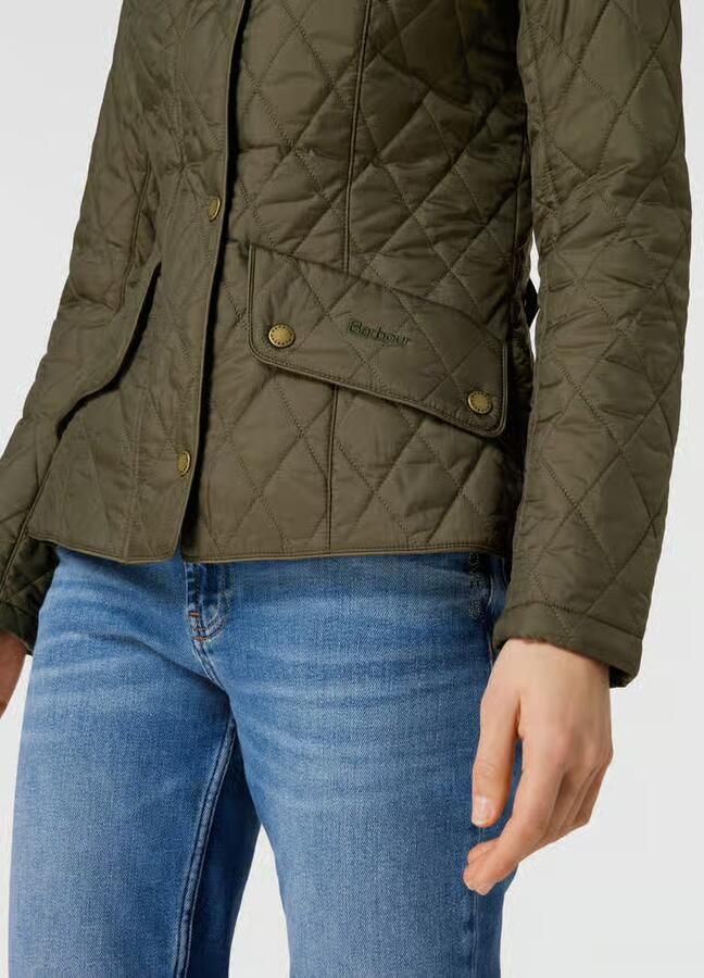 Barbour regular fit gewatteerde jas met opstaande kraag model 'FLYWEIGHT'