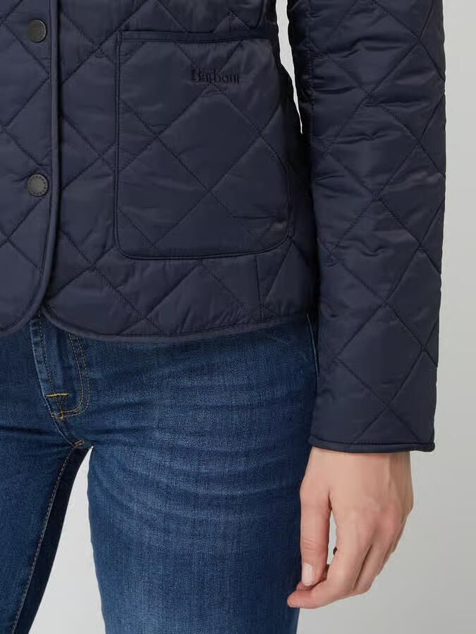 Barbour Gewatteerd jack met kraag van corduroy model 'Deveron' - Foto 2