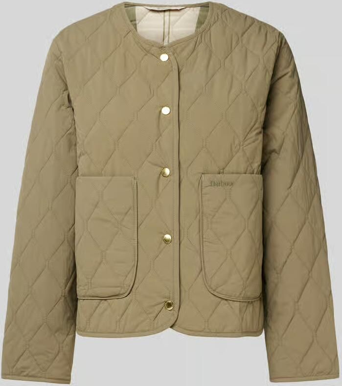 Barbour Gewatteerd jack met opgestikte zakken model 'MONROE'