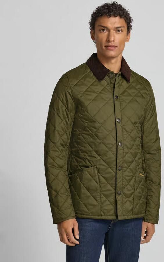 Barbour Moderne stijl ontmoet klassiek in Heritage Liddesdale jas Green Heren - Foto 3