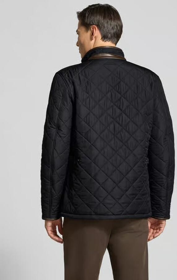 Barbour Regular fit gewatteerd jack met klepzakken model 'POWELL' - Foto 6