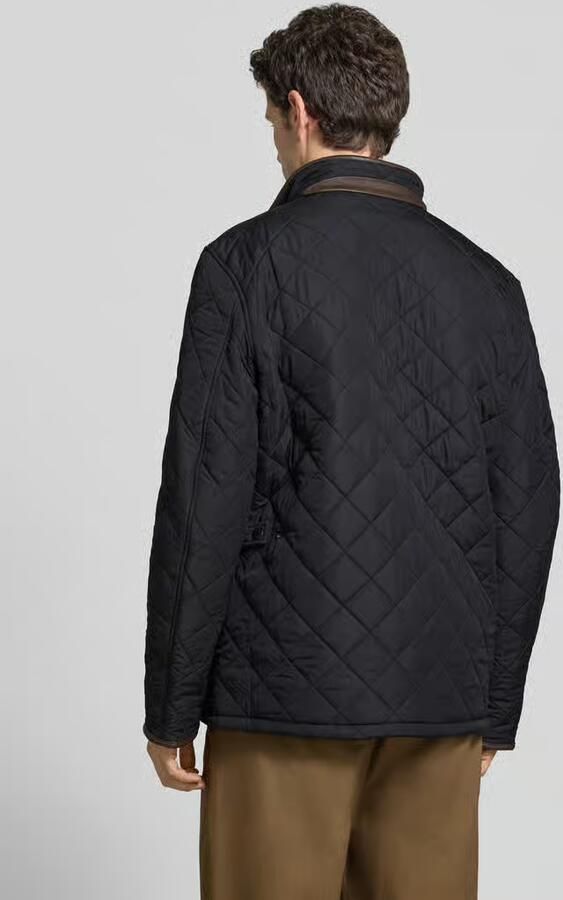 Barbour Regular fit gewatteerd jack met klepzakken model 'POWELL' - Foto 3