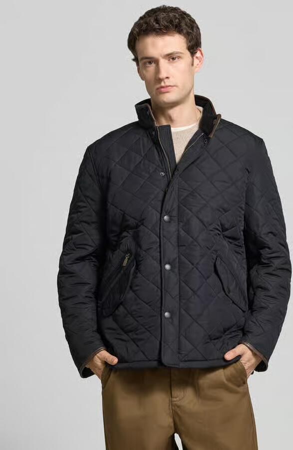 Barbour Regular fit gewatteerd jack met klepzakken model 'POWELL' - Foto 2