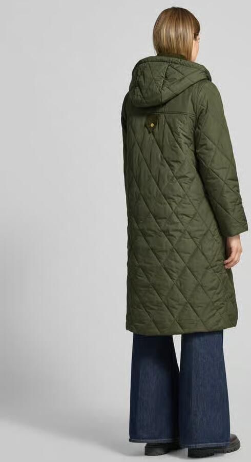 Barbour Gewatteerde mantel met capuchon - Foto 3
