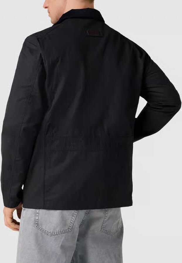 Barbour Regular fit jack van katoenmix model 'SANDERLING'