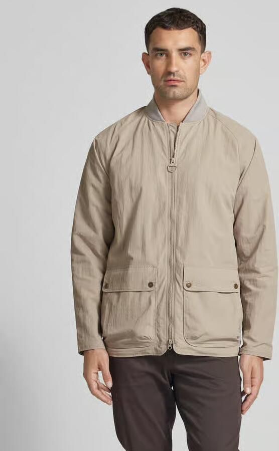 Barbour Jack met opgestikte klepzakken model 'BEAUMONT' - Foto 4
