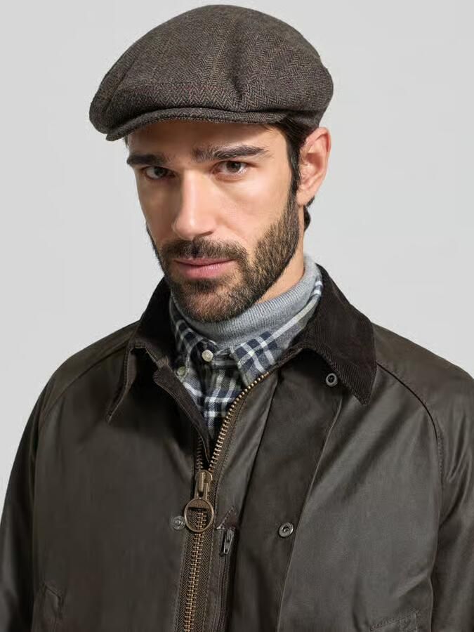 Barbour Getailleerd waxjack van gewaxte katoen model 'BRISTOL'