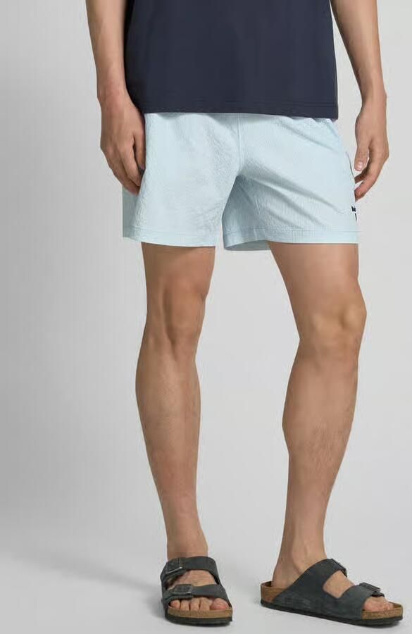 Barbour Korte broek met elastische band en steekzakken - Foto 8
