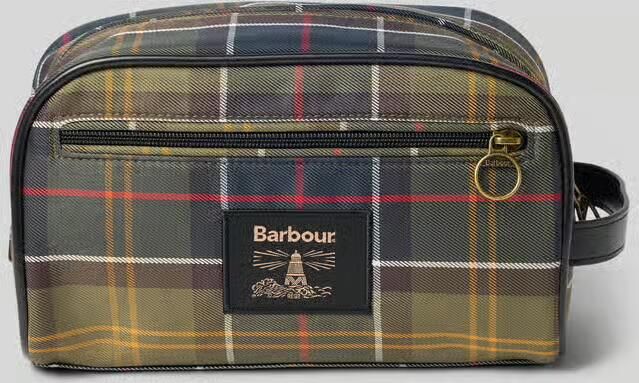 Barbour Schoudertas Tartan toilettas