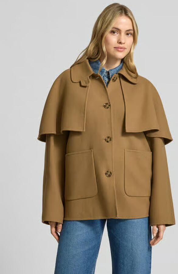 Barbour Lange jas met cape-detail - Foto 3