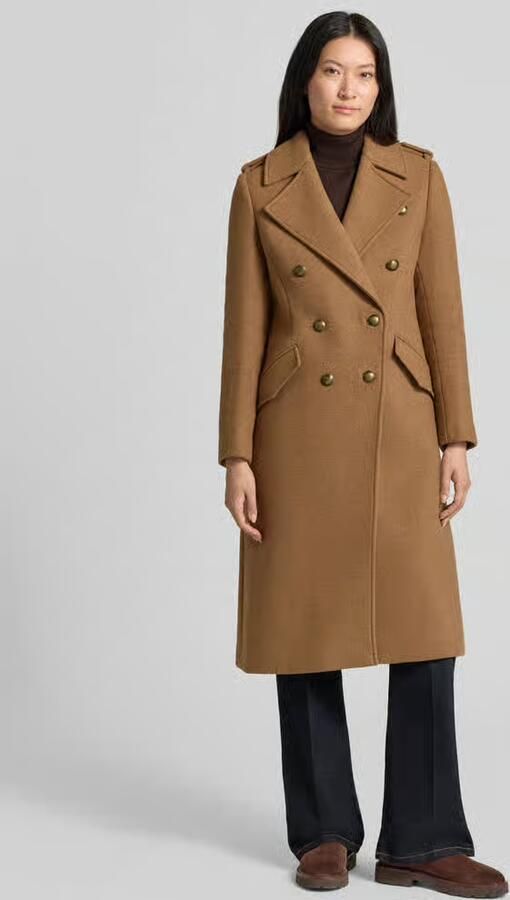 Barbour Regular fit lange jas van wolmix model 'COTTESMORE' - Foto 2