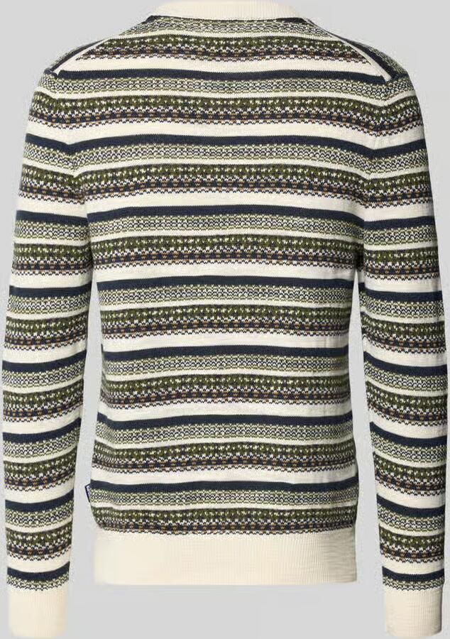 Barbour Loose fit gebreide pullover van puur katoen