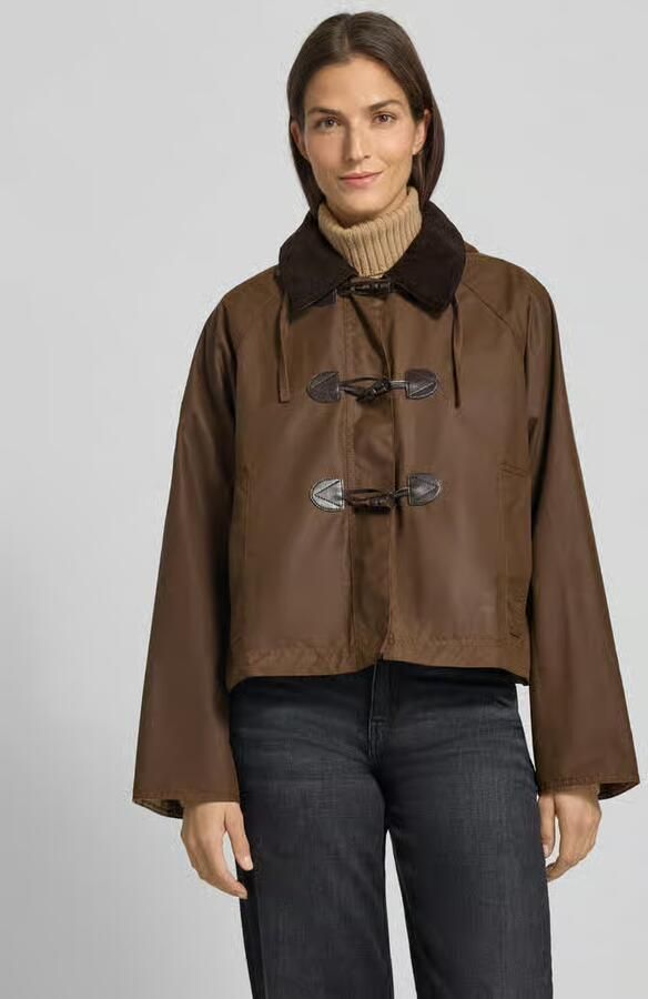 Barbour Loose fit houtje-touwtjejas van puur katoen model 'MYRA' - Foto 2