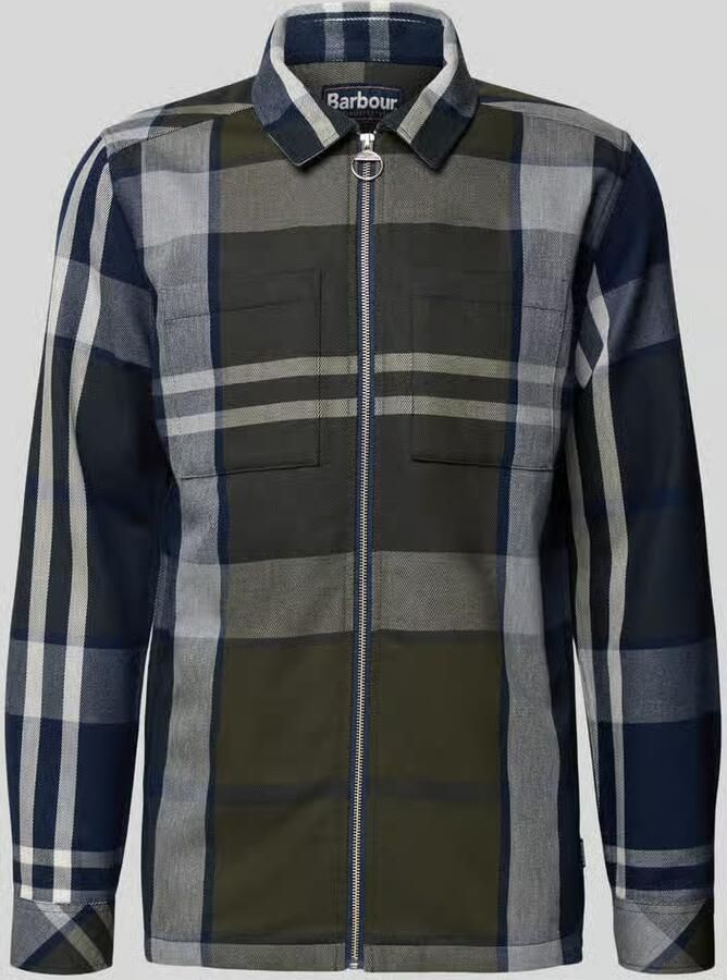 Barbour Oversized overhemdjack van puur katoen