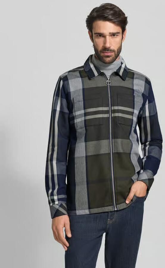 Barbour Oversized overhemdjack van puur katoen - Foto 3