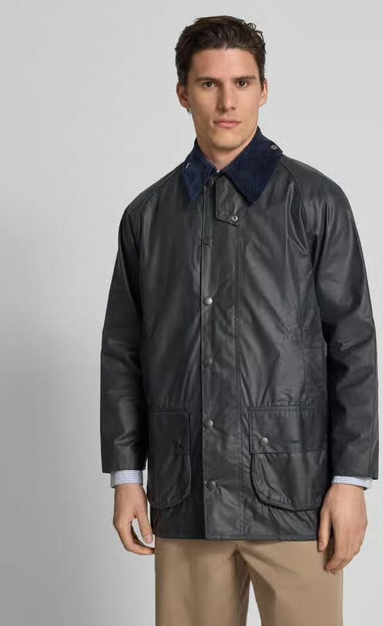 Barbour Jack met opgestikte klepzakken model 'BEAUFORT' - Foto 3