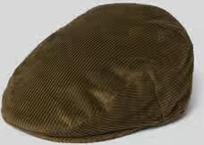 Barbour Platte pet van katoenen corduroy model 'WESTDALE'