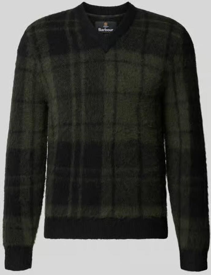 Barbour Pullover met zachte wolmix
