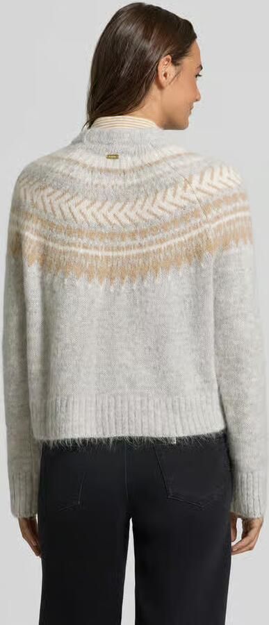 Barbour Pullover van alpacawol met jacquardstructuur - Foto 3