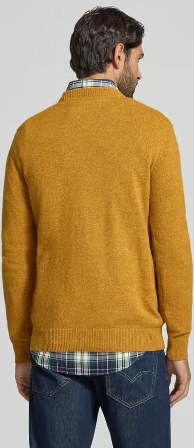 Barbour Pullover van mix van wol en zijde met ronde hals model 'TISBURY' - Foto 7