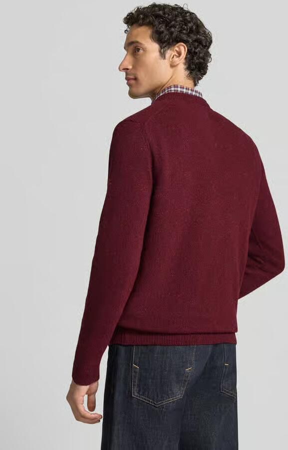 Barbour Pullover van mix van wol en zijde met ronde hals model 'TISBURY' - Foto 2