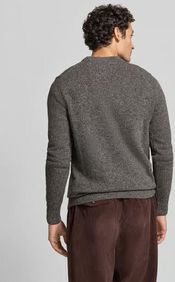 Barbour Pullover van mix van wol en zijde met ronde hals model 'TISBURY' - Foto 3