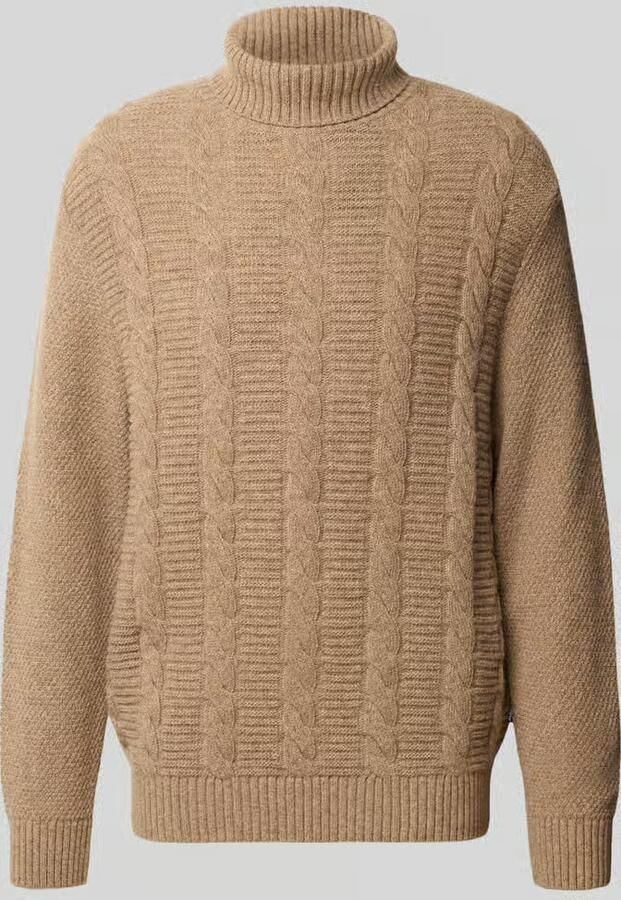 Barbour relaxed fit pullover van pure wol model 'STAPLECROSS'