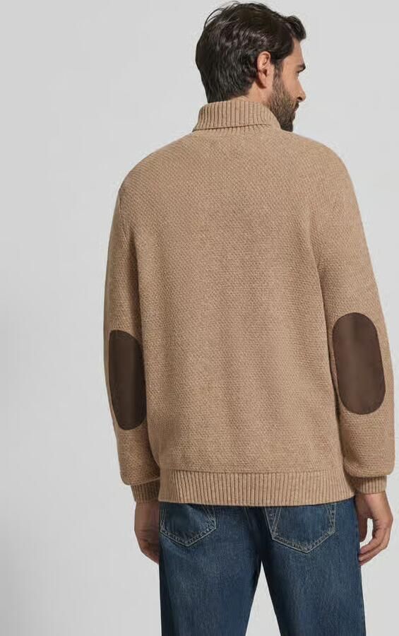 Barbour relaxed fit pullover van pure wol model 'STAPLECROSS' - Foto 2