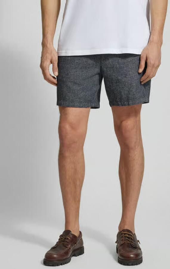 Barbour Regular fit bermuda s van mix van katoen en linnen Model 'STILLWATER' - Foto 2