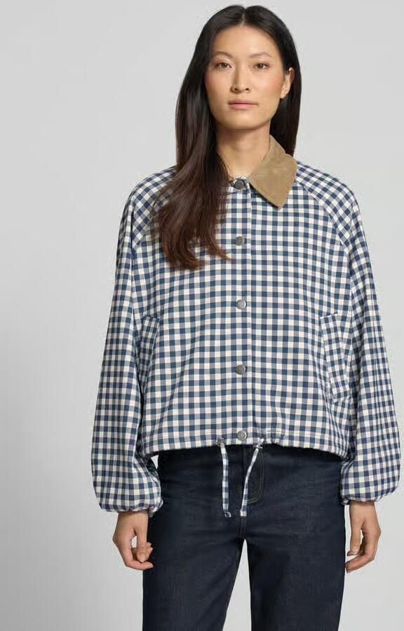 Barbour regular fit blouson met viscose model 'OVINGHAM' - Foto 4