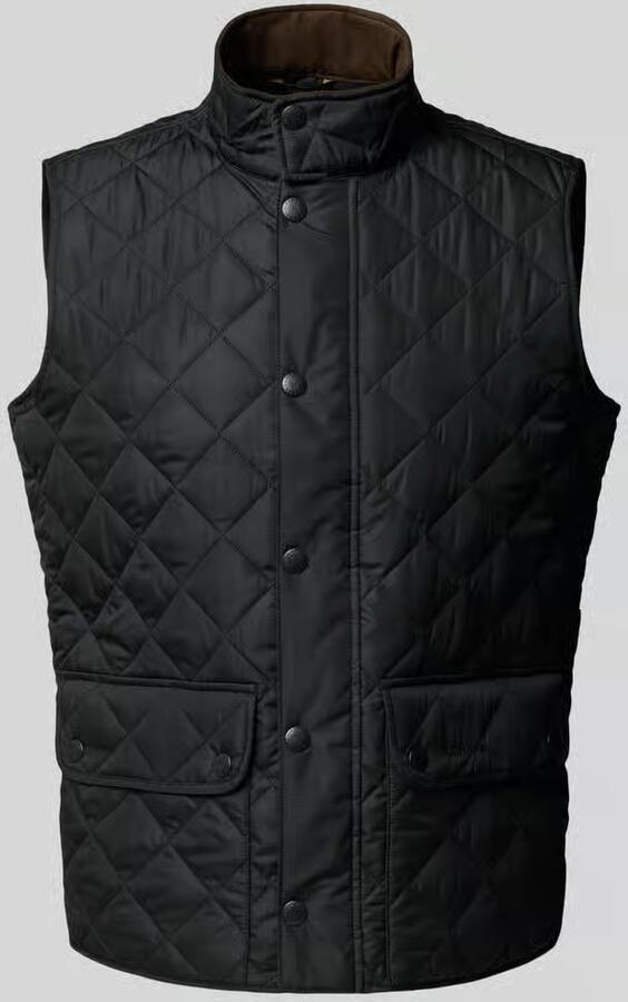 Barbour Regular fit bodywarmer met drukknopen model 'LOWERDALE GILET' - Foto 2