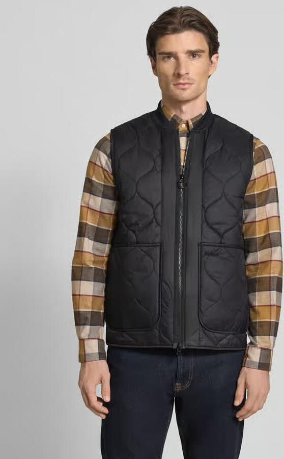 Barbour Regular fit bodywarmer met tweewegritssluiting - Foto 2