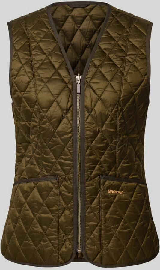Barbour Shaped fit bodywarmer met labelstitching model 'BETTY'