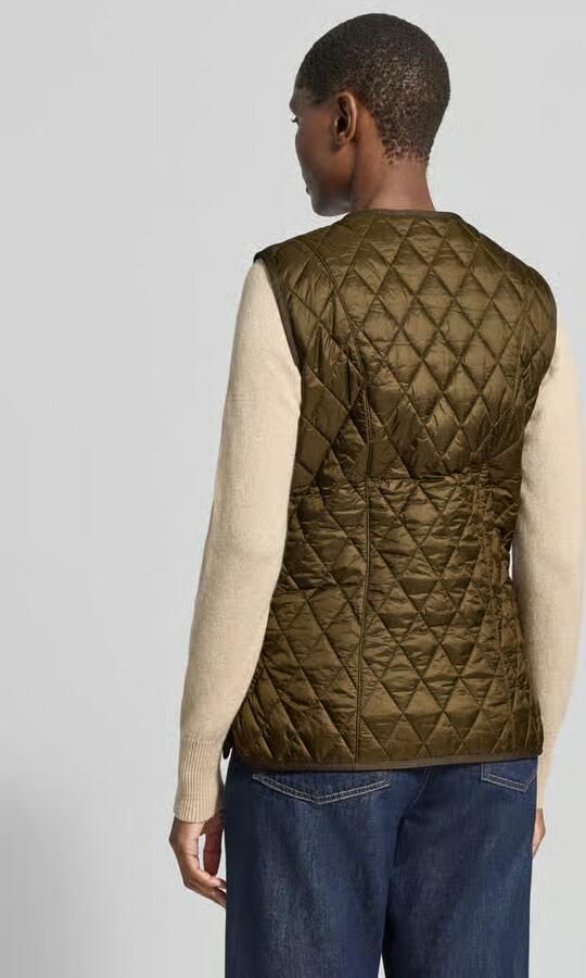 Barbour Shaped fit bodywarmer met labelstitching model 'BETTY' - Foto 3