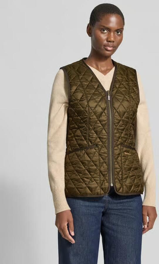 Barbour Shaped fit bodywarmer met labelstitching model 'BETTY' - Foto 2