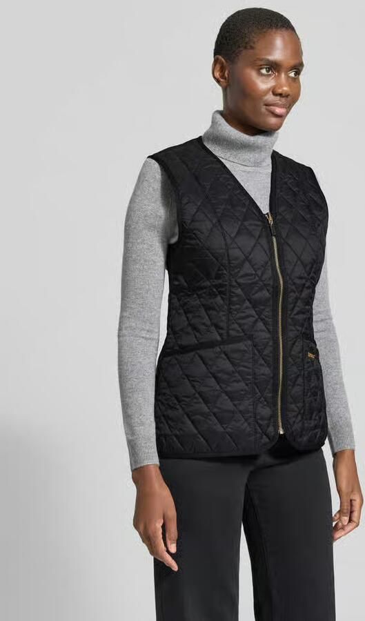 Barbour Shaped fit bodywarmer met labelstitching model 'BETTY' - Foto 3