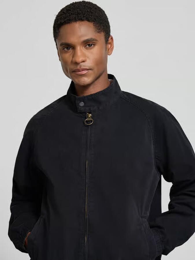 Barbour regular fit bomberjack van puur katoen