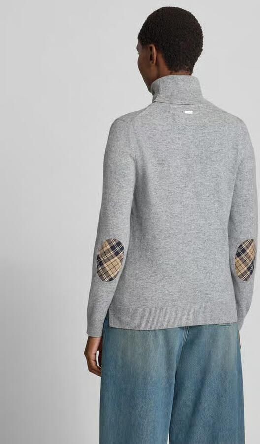 Barbour Regular fit coltrui van mix van wol en katoen - Foto 3