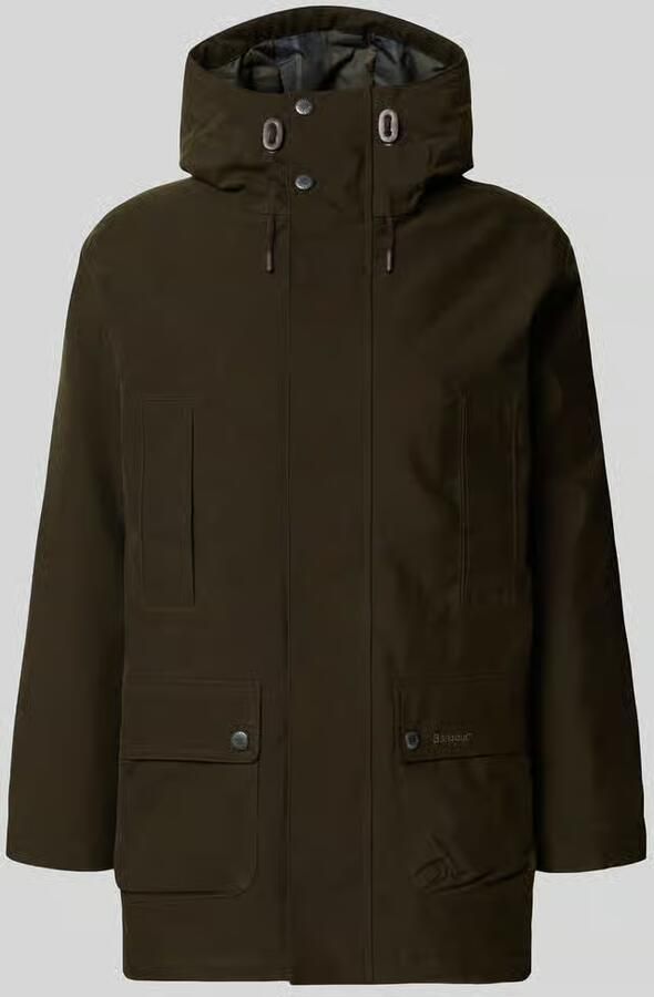Barbour Regular fit functioneel jack met capuchon