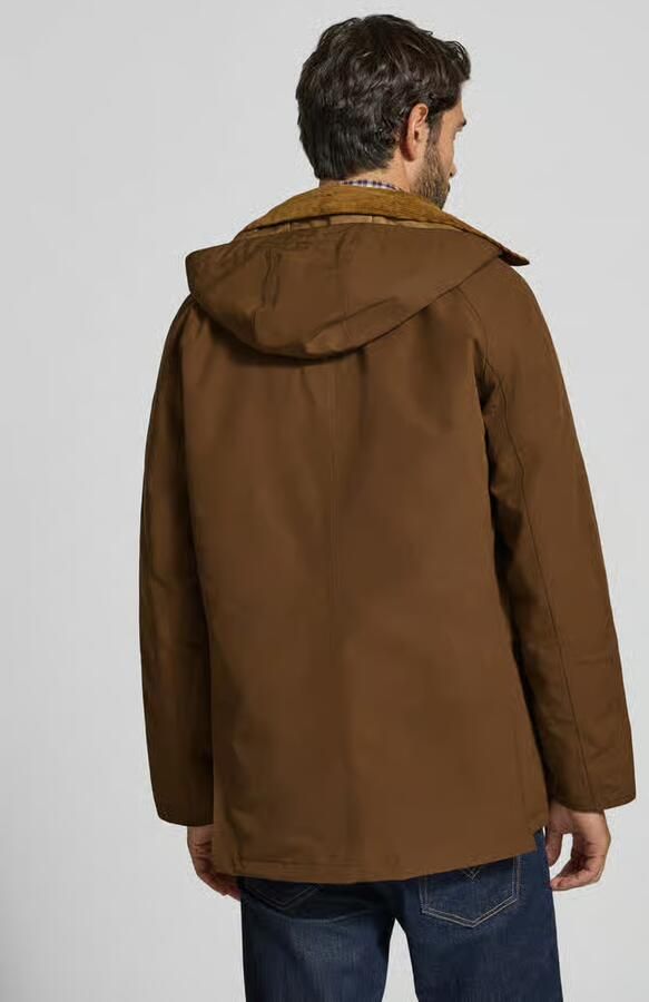 Barbour Regular fit functioneel jack met capuchon - Foto 2