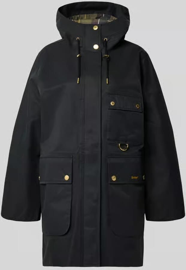 Barbour Regular fit functioneel jack met capuchon model 'ARLA'