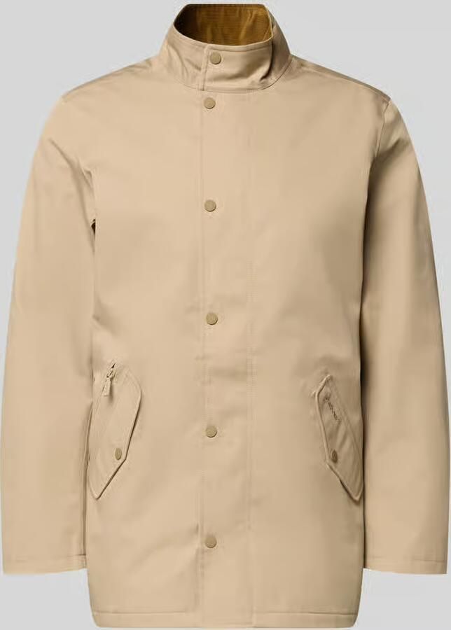 Barbour regular fit functioneel jack met tweewegritssluiting - Foto 2