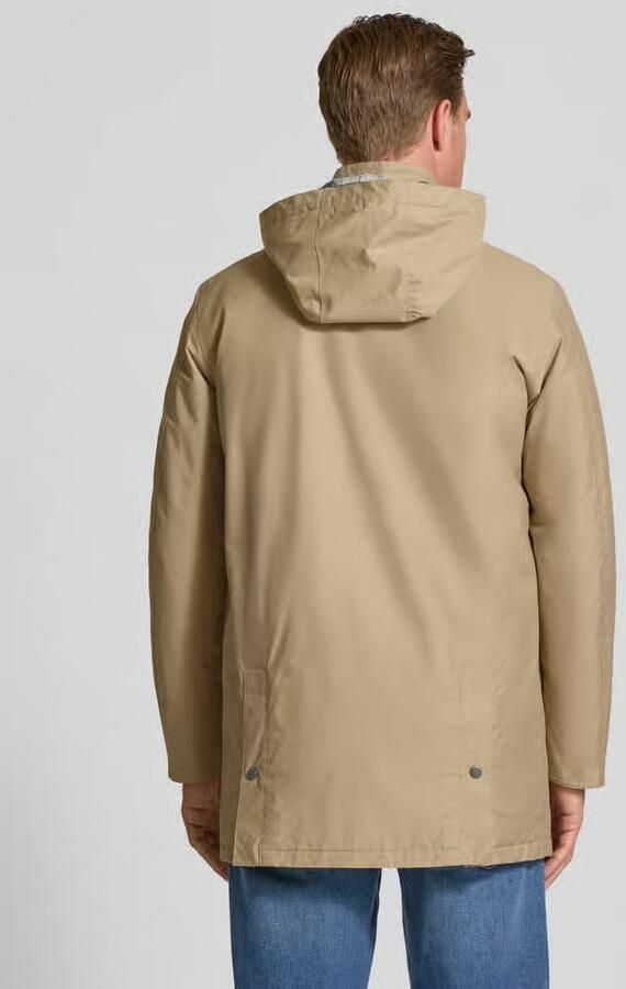 Barbour Regular fit functioneel jack van katoenmix model 'CHELSEA MAC'