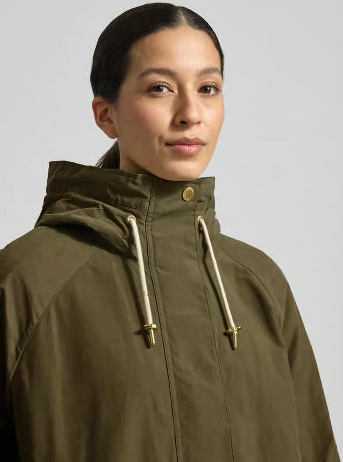 Barbour Regular fit Functioneel jack van Katoenmix Model 'HAWKRIDGE'