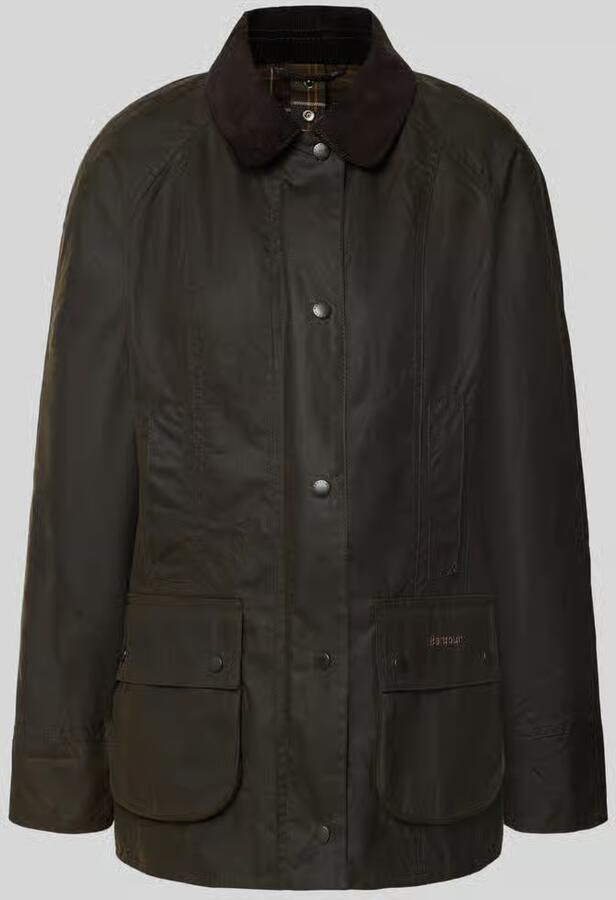 Barbour Shaped fit gewaxt jack van puur katoen model 'CLASSIC BEADNELL'