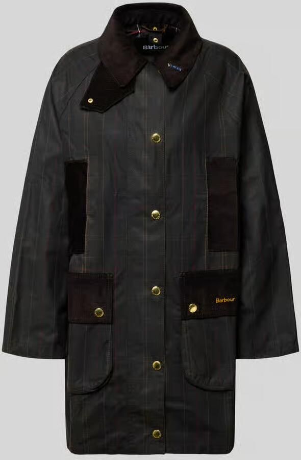 Barbour Regular fit functioneel jack van puur gewaxte katoen
