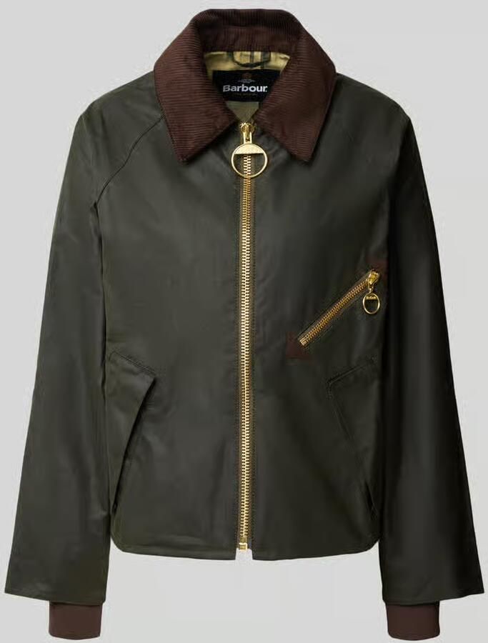 Barbour Relaxed fit gewaxt jack van puur katoen model 'ARLENE'