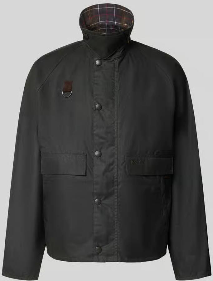 Barbour Regular fit functioneel jack van puur katoen