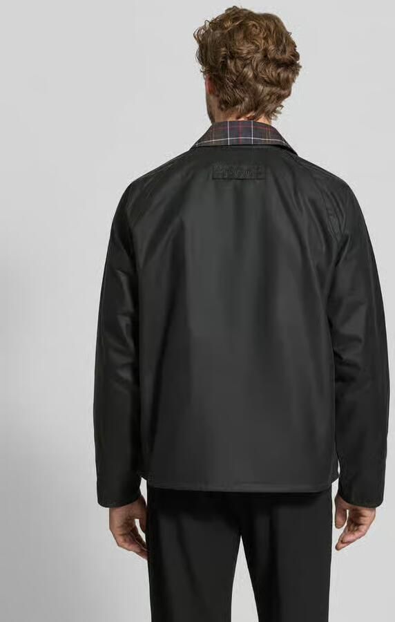 Barbour Regular fit functioneel jack van puur katoen - Foto 3
