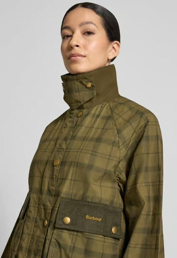 Barbour Regular fit Functioneel jack van puur katoen Model 'BEADNELL'